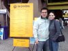 Rodrigo Salazar y Carmen Alvarado asistieron al Auditorio Nacional, en el Distrito Federal, para ver la obra El Rey León.