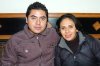 20012008
Lidia de González e Ignacio González, en una junta de padres de familia.