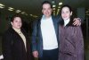 16012008
Rosy del Toro, Fernando y Bibiana Fernández viajaron a Guadalajara.