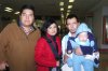 28012008
Francisco y Liliana Mora, Adolfo Echaury y el pequeño Adolfo Jr. viajaron a Tijuana.