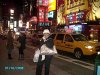 Srita. Lic. Mayra Sandoval en el Times Square en su reciente visita a Nueva York