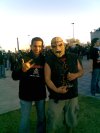 Jorge de Ávila, captado el dia 21 de febrero en la ciudad de guadalajara, momentos antes del concierto  de Iron Maiden