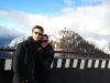 Roberto LLorens y Pamela Castañeda disfrutando de la vista en Banff, Canada el pasado enero.