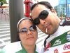 Los Sres. Gerardo y Miriam Zapata el pasado domingo 25 de mayo en el Navy Pier de la Ciudad de Chicago en la cual radican actualmente.