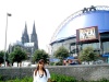 Dinorah Rodriguez en la catedral de Köln en Alemania, el 18 de Junio de 2008