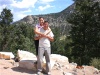 Paloma Hurtado y José Luis Sánchez, durante su luna de miel en Rocky Mountain National Park en Colorado