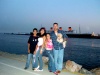 Victor Toncoso Rodriguez y su familia en Long Beach, Ca., USA. El 16 de Abril 2006.