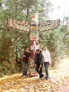 Yuriko Castro, Carmen Saldaña y Tere Rubio, en un Parque en Toronto Canada, el pasado Octubre 2007.