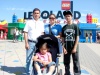 Jorge Marquez, Fela Sifuentes y Monica Marquez en su viaje que realizaron a Alaska el 25 de Julio del 08.