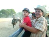 Los Sres. Gerardo y Everardo Zapata en el parque estatal de Kankakee, Illioins el pasado 4 de julio.