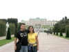 Héctor Buen Abad Garcia, que radica en Italia, se encuentra en Viena con su esposa Laura.