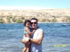 Beto y su hija Cassandra, el es originario de Torreón, Coah.