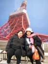 Beatriz Quezada y Norma Buenabad en Tokyo, Japón.