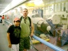 Jorge Cordova y Jorge David Cordova en las instalaciones de la NASA en Houston Tx. en sus recientes vacaciones