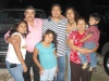 Sergio Castro y Graciela Ortega con su hijo Sergio Castro y su familia desde Houston TX