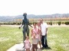 Familia Amaral Prieto en Robert Mondavi's Winery en Napa California. Julio 4, 2008.
