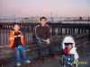 Juan Ballesteros con sus hijos Brandon y Juan en San Francisco C.a.