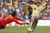 El argentino Matías Vuoso acercó a Santos Laguna al minuto 77, mientras Edgar Castillo hizo el del empate momentáneo al 79.