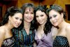 09022008
María Elisa Corrales de Viesca junto a sus hijas Ana Elisa Viesca de Fernández, Cristina y Mary Tere Viesca Corrales.