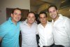 18022008
Carlos Barrios, Alejandro Cisneros, Alfredo Alemán y Roberto Barrios, en pasado evento.