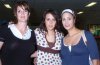 25022008
Ana Laura Quintero viajó a México y la despidieron Laura Cárdenas y Vanely Marban.