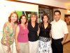 17022008
Nancy de Kuri, Nuri de Quintero, Adela de Salazar, Mimo de Safa y Guillermo García captados en el Club Campestre de Torreón.