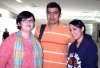 07032008
Raúl Muñiz viajó a Tijuana y lo despidieron Marcela Díaz y Paty Macías.
