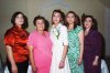 09022008
Luz María, Patricia, Leticia y Luz María Morales despidieron de su vida de soltera a Gabriela Miranda González, por su próximo matrimonio.