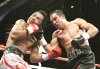 En sangrienta pelea de la función denominada Cuenta Pendiente y que correspondió a las expectativas, Pacquiao terminó arriba en las tarjetas de los jueces 115-112 y 114-113 y en otra Márquez ganó 115-112, para el fallo dividido.