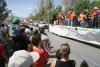 El recorrido dio inicio a las 10:45
de la mañana en las orillas de la calle
Madero de Lerdo, para luego hacer
una parada a las 11:00 frente a la presidencia municipal ya que el alcalde
Carlos Aguilera le entregó las llaves
de la ciudad a Vitauva.