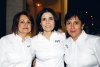 Grata reunión de ex alumnas
Cecilia Vázquez, Ella Izaguirre y Lucha González.
