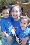 09032008
Cinthia Contreras con sus pequeños Darío y Eduardo Dudaud.