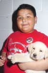 15032008
Alonso disfrutando en compañía de sus papás, Alonso Corral y Raquel Alba de Corral, quienes le obsequiaron un bonito cachorrito.