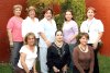 18032008
Lupita Ramos, Gloria de Martínez, Carmen de León, Lety Serrato, Paty Ulloa, Margarita de Martínez, Rocío Albores y Queta de Sánchez.