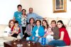 20032008
Doña Olga acompañada de sus hijos Salvador, Esther, Olga, nietos y bisnietos.