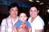 04042008
Rumbo a San Diego, California, viajaron Pamela de Carreón y el pequeño Mateo Carreón, fueron despedidos por Marisela Ulloa.