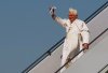 El pontífice llegó poco antes de las 16:00 hora local (20:00 GMT) a la base aérea Andrews, en las afueras de Washington.