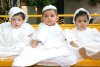 06042008
Los pequeños, José Arturo, Pamela y Milagros, de tan sólo once meses de edad