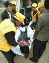 El enorme número de víctimas obligó a recurrir a la mayoría de centros de la zona, y unos 35 hospitales acogen a los heridos, según informó el Centro de Emergencias de Shandong.