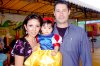 24042008
Con una fiesta celebraron el primer cumpleaños de Danna Paola Salas Sánchez, sus papás Jacobo Salas y Leticia Sánchez de Salas le organizaron una piñata