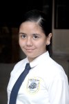 30042008
Aylín Andrea Leyva Meléndez, alumna de la Escuela 7 de Noviembre, participará en la Olimpiada del Conocimiento