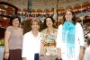 23042008
Marcela Torres, Patricia Meléndez, Chela Pérez y Mely Barrera, en la misa del 50 aniversario de la Diócesis de Torreón.