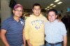 03052008
Medrado Villarreal y Jorge Duarte viajaron a Cancún, fueron despedidos por Antonio Solís.