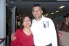 07052007
Luis Rivera voló a La Paz, Baja California, lo despidió Imelda de Rivera.