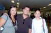 17052008
Adriana Amador y Adianey Mier despidieron a Jaime Vazquez, quien viajó a Los Ángeles, California