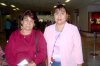 17052008
María de los Ángeles Alvarado viajó a Tijuana y fue despedida por Marina Rivera