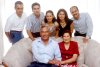 14052008
Los novios con sus hijos Javier, María de Lourdes, Roberto, Jorge y Cristina