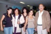 25052008
De México arribaron Manuel Peza y Eloísa Schiavon, quienes fueron recibidos por Leonor Peza, Maribel y Adriana Avendaño
