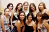 01062008
Brenda Mendoza Ramírez junto a un grupo de amigas, asistentes a su despedida de soltera realizada el 17 de mayo