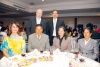 Arturo y Hortensia López, Hortensia de Robles, Tenssy de Cháirez, César Cháirez y Carolina Reza.